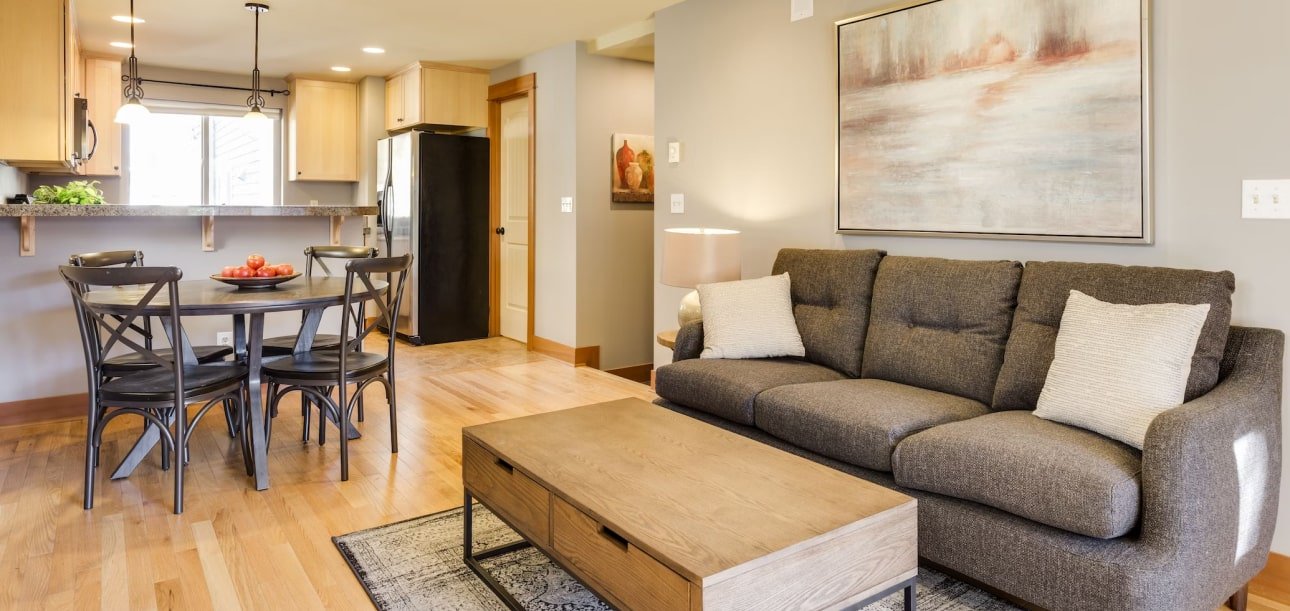 Residential property interior